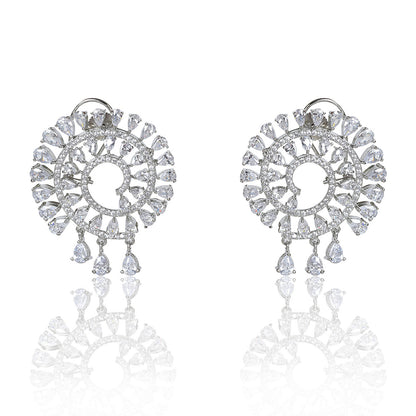 Diamante Cubic Zirconia Tops earrings