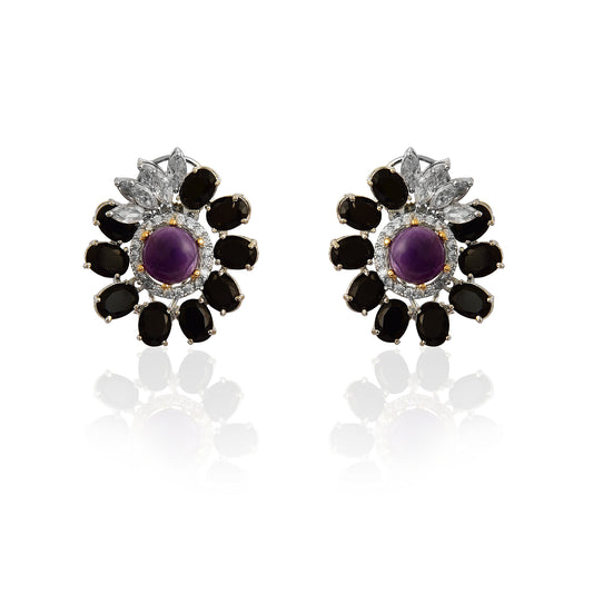 Cocktail flower earring