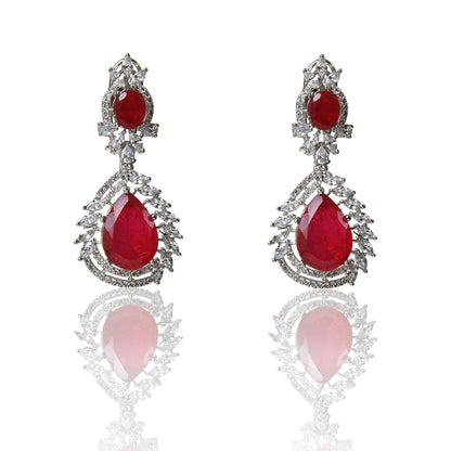 Red zirconia danglers