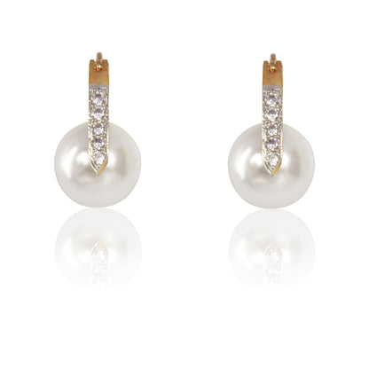 Pearl everyday wear earrings