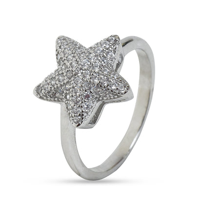 Star 92.5 Sterling silver ring