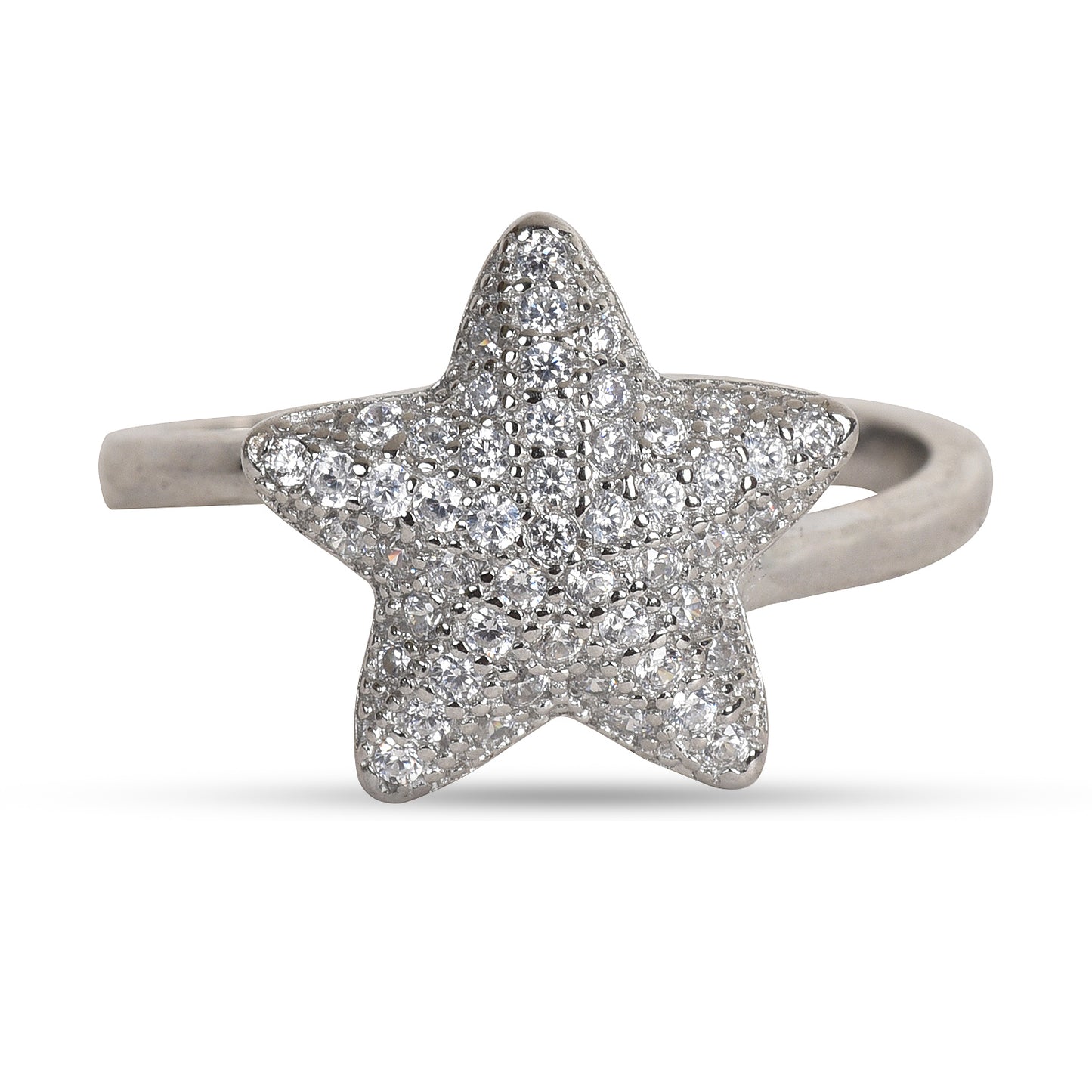 Star 92.5 Sterling silver ring