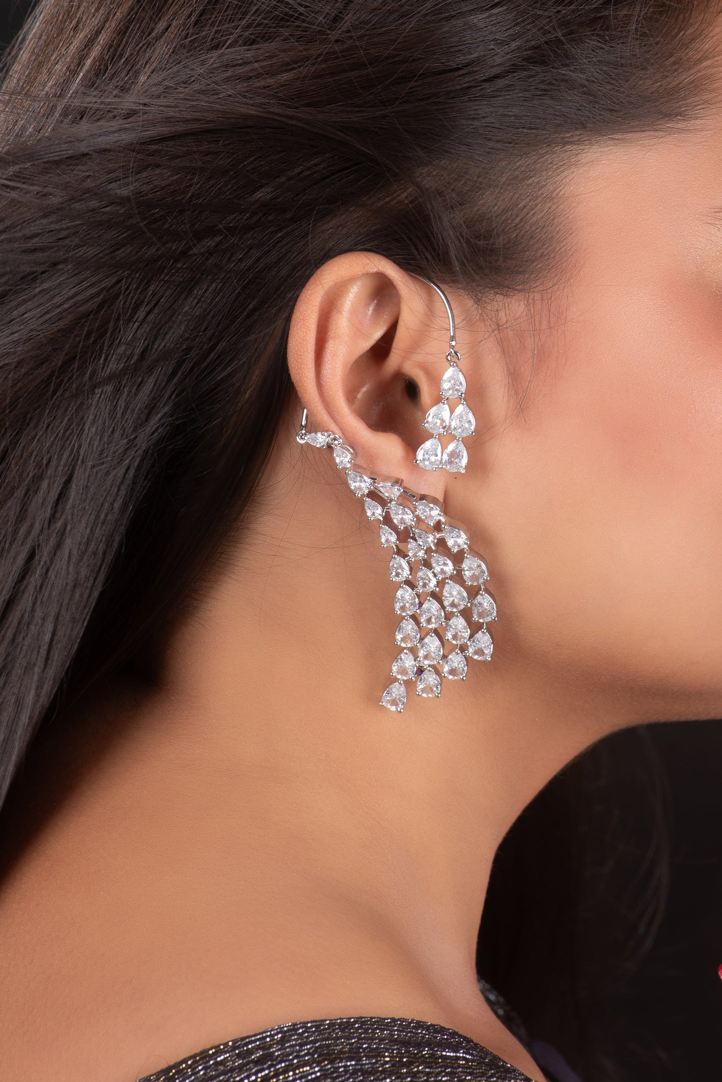 Statement Ear cuff earrings